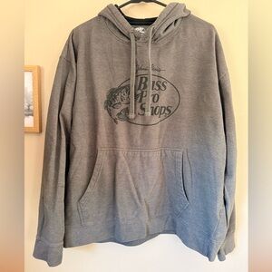 Bass Pro Shops Men’s Gray Hoodie
